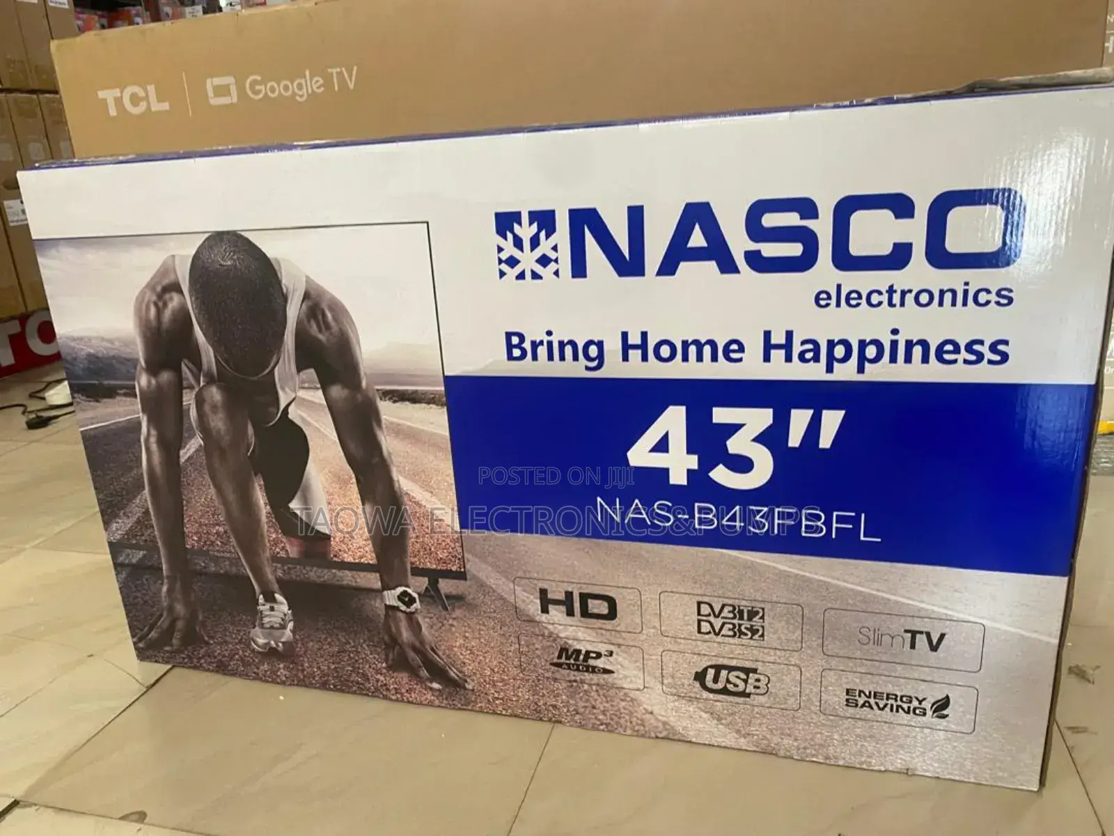 Watch Tv With Nasco 43 Inch Digital Satellite Television