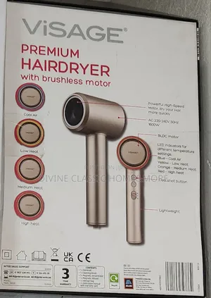 Visage Premium Hair Dryer With Brushless Motor