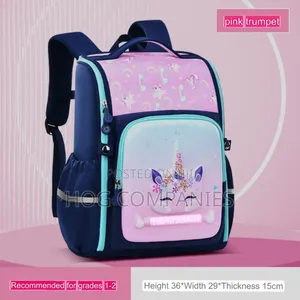 Unicorn-Themed Children's School Backpack