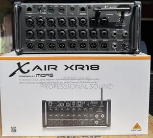 Behringer X Air Xr18 18-Channel Digital Mixer.