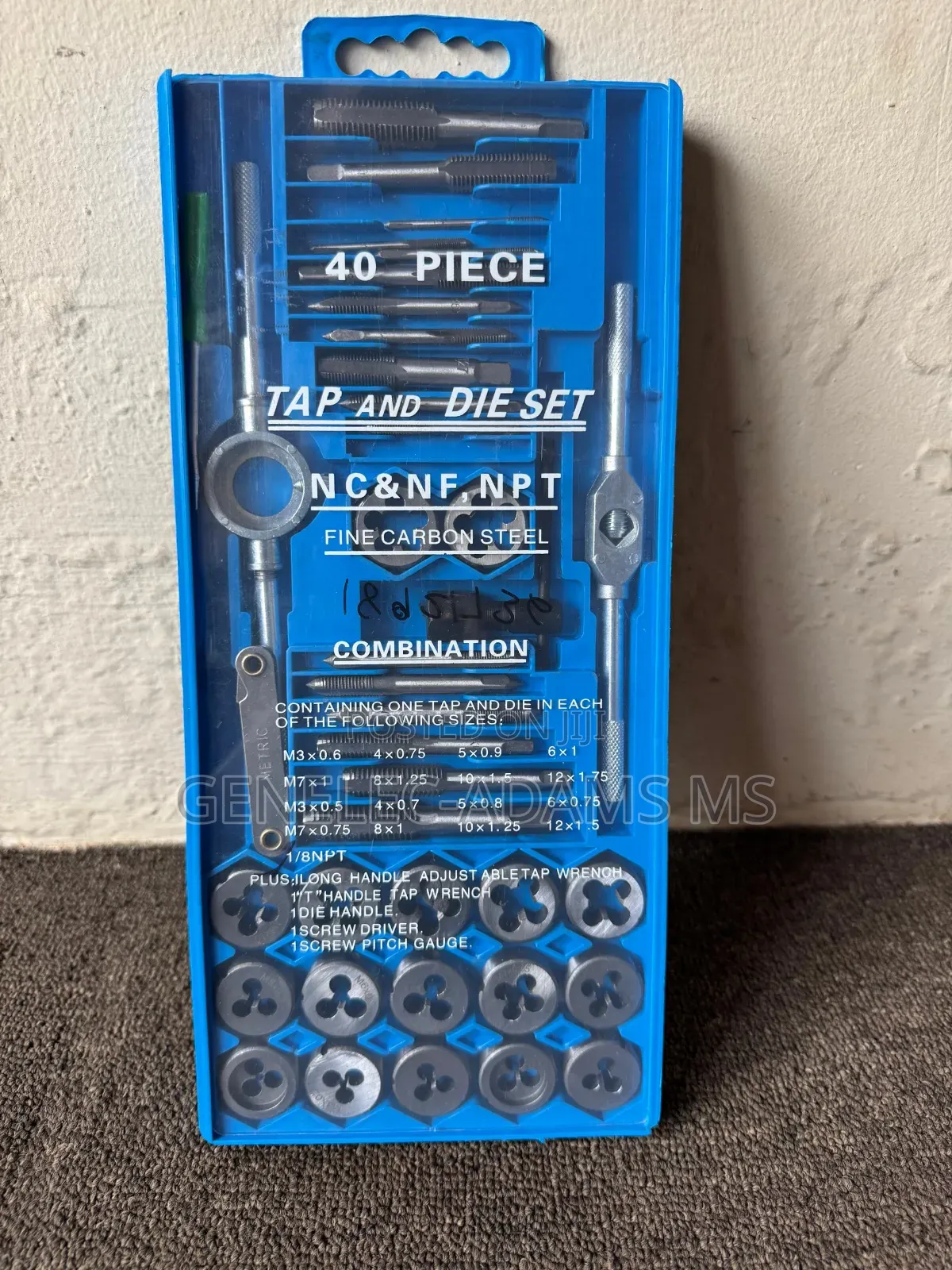 Quality Tap and Die Set Tools
