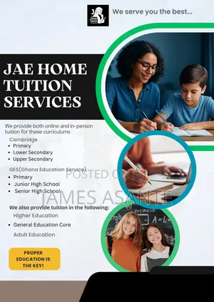 Home Teacher, Elec. Core Ges Math and Science(Shs and Jhs)