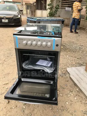 Ferre 4-Burner Cooker Dual Fuel Power Convenience