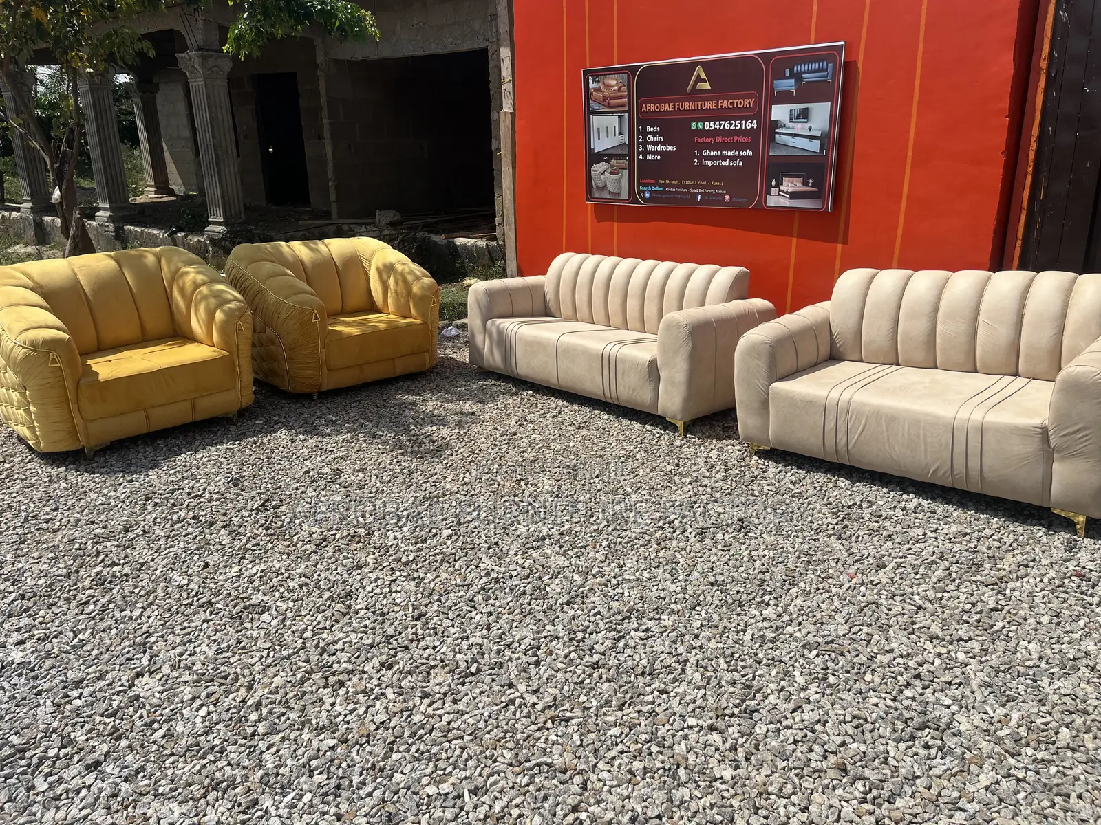 Set of Premium Sofa Sets From Our Factory