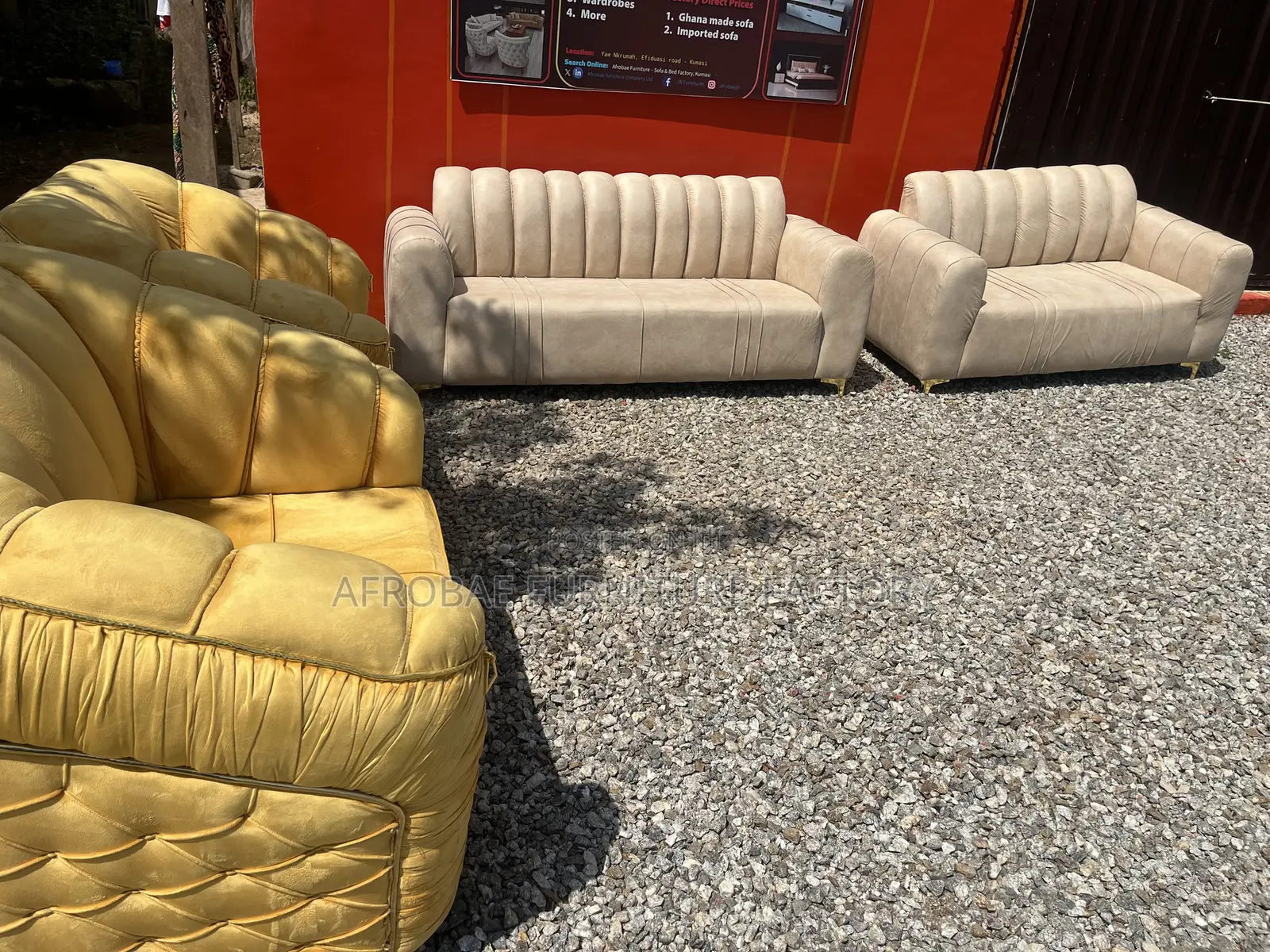 Set of Premium Sofa Sets From Our Factory