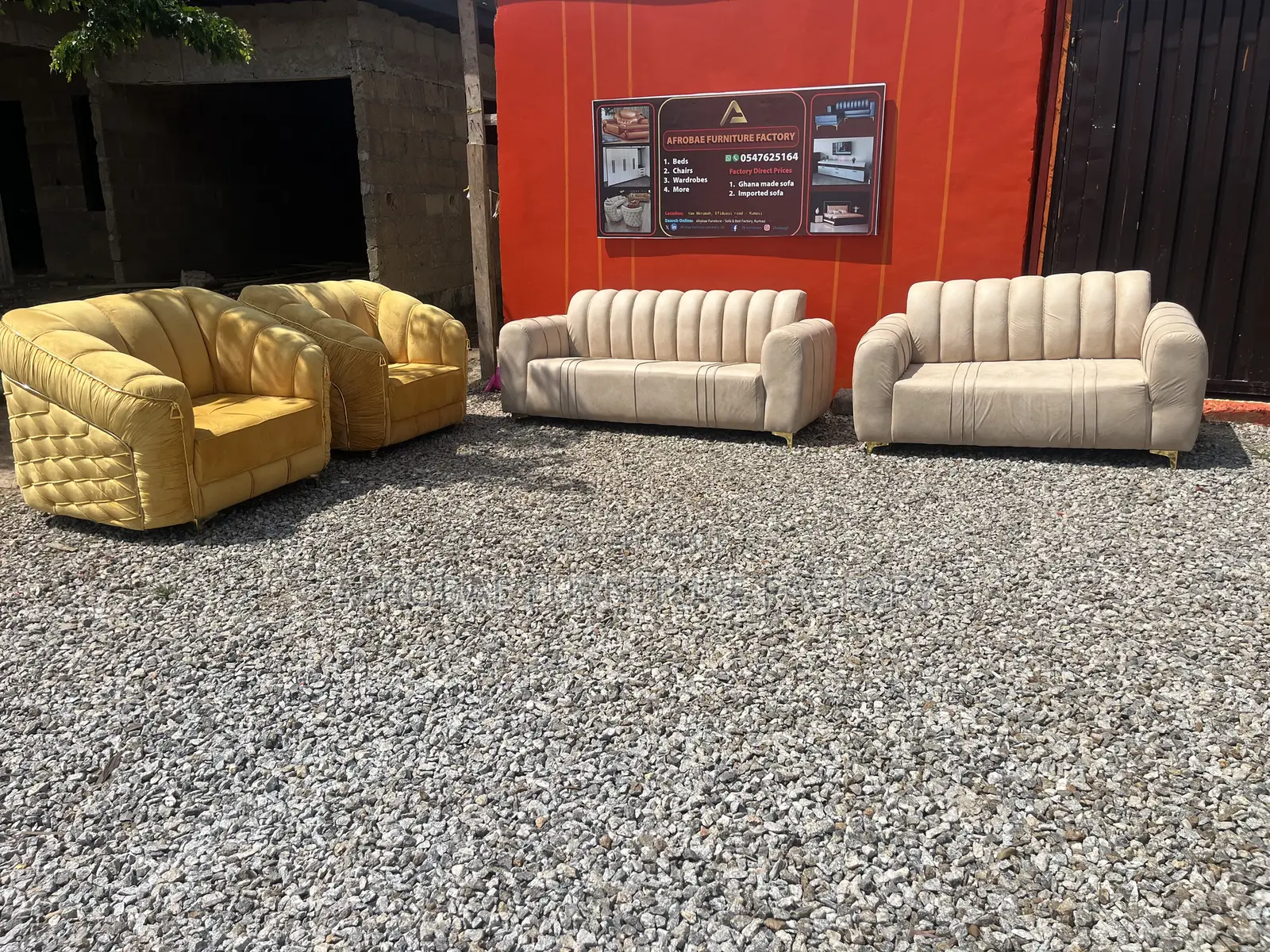 Set of Premium Sofa Sets From Our Factory