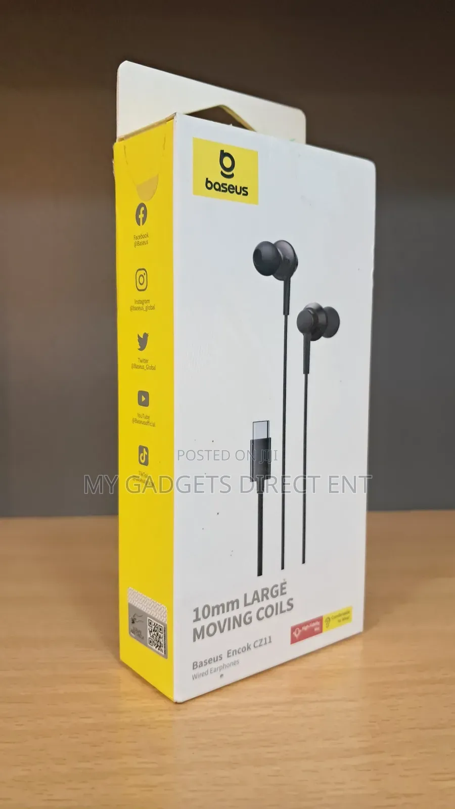 Baseus Encok Cz11 Wired Earphones