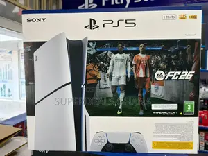 Sony Playstation 5 Slim 1tb Console With Fc26 Disc