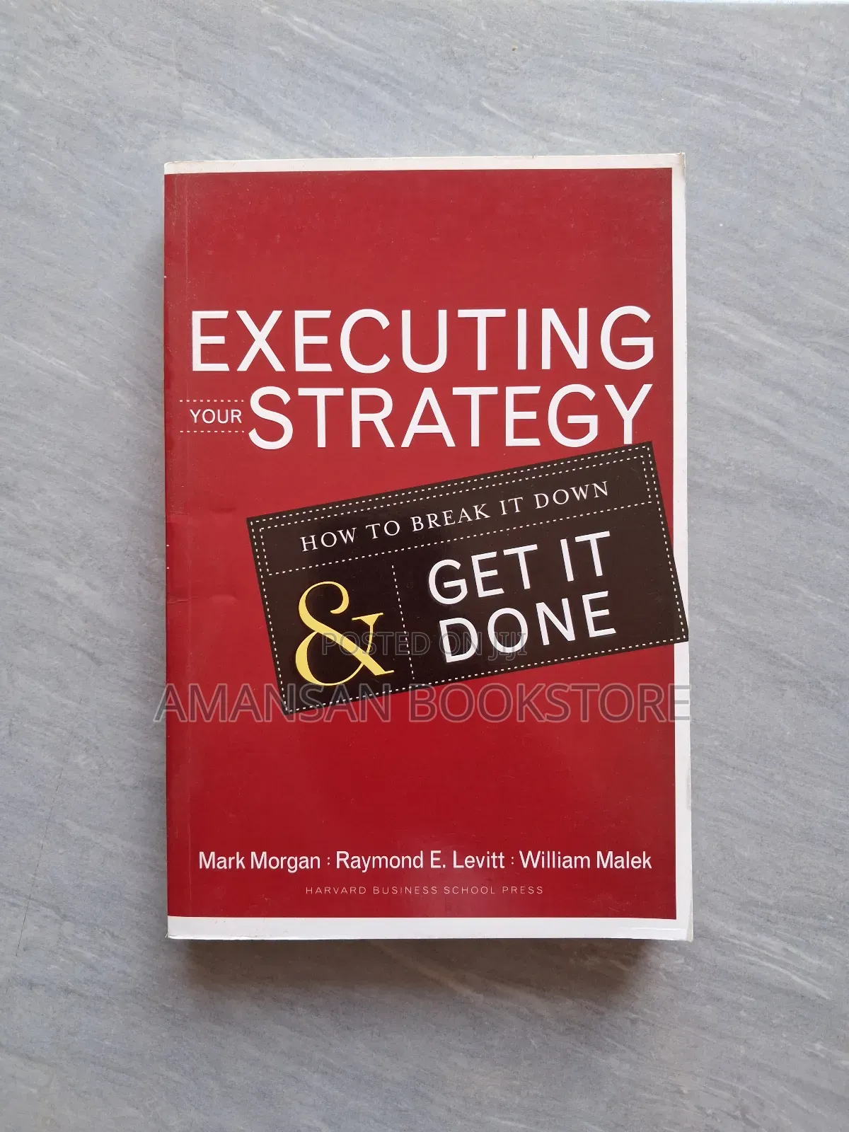 Executing Your Strategy