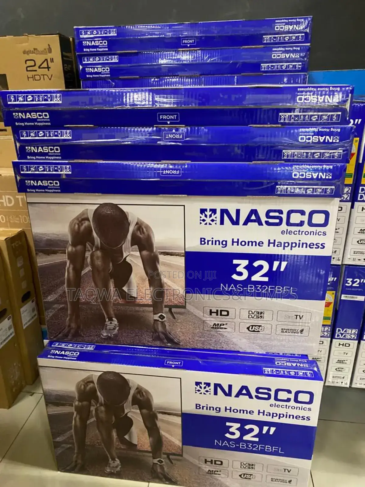 Authentic Nasco 32 - Inches Tv, Digital Satellite