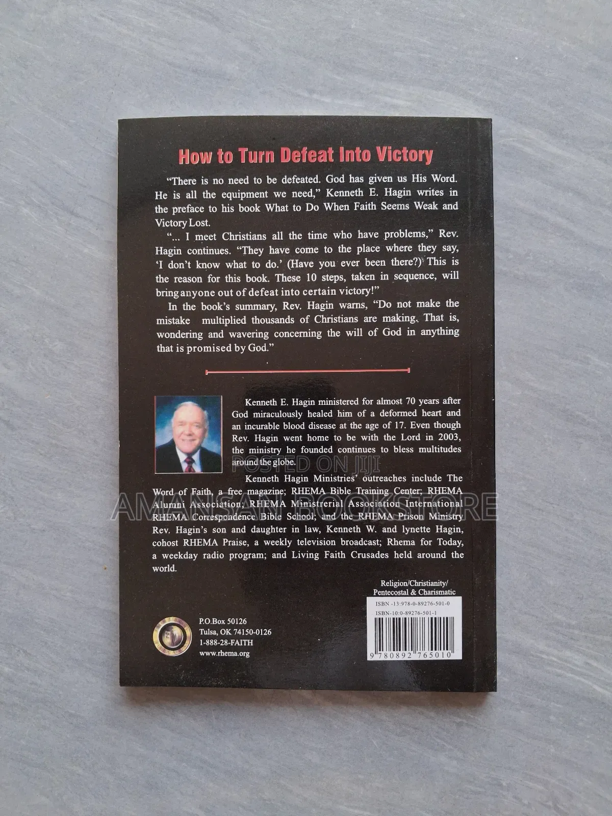 What to Do When Faith Seems Weak and Victory Lost