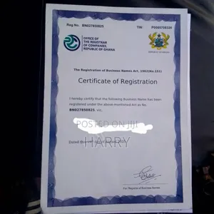 Business Certificate