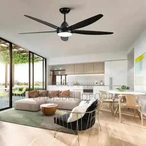 Modern Fanlight With Remote Control