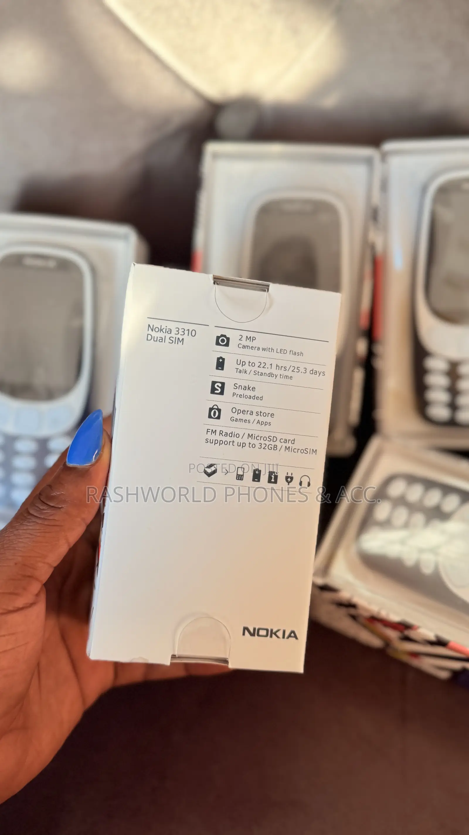 New Nokia 3310 Blue