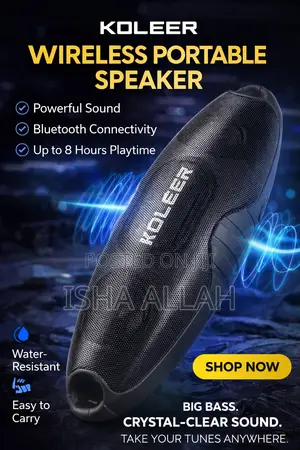 New Explosion Koleer Outdoor Speaker( Superbad’S)