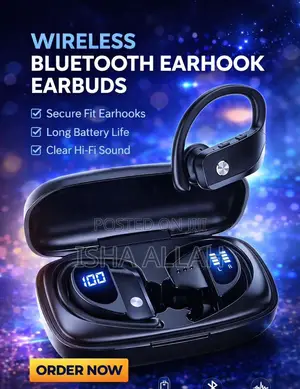 Bluetooth Earbuds Hook