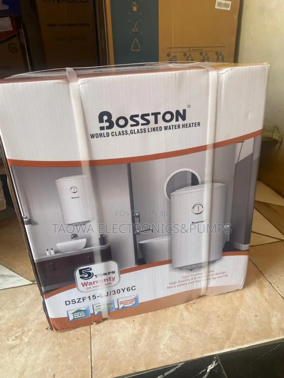 Testifying Bosston Water Heaters - 30l Capacity