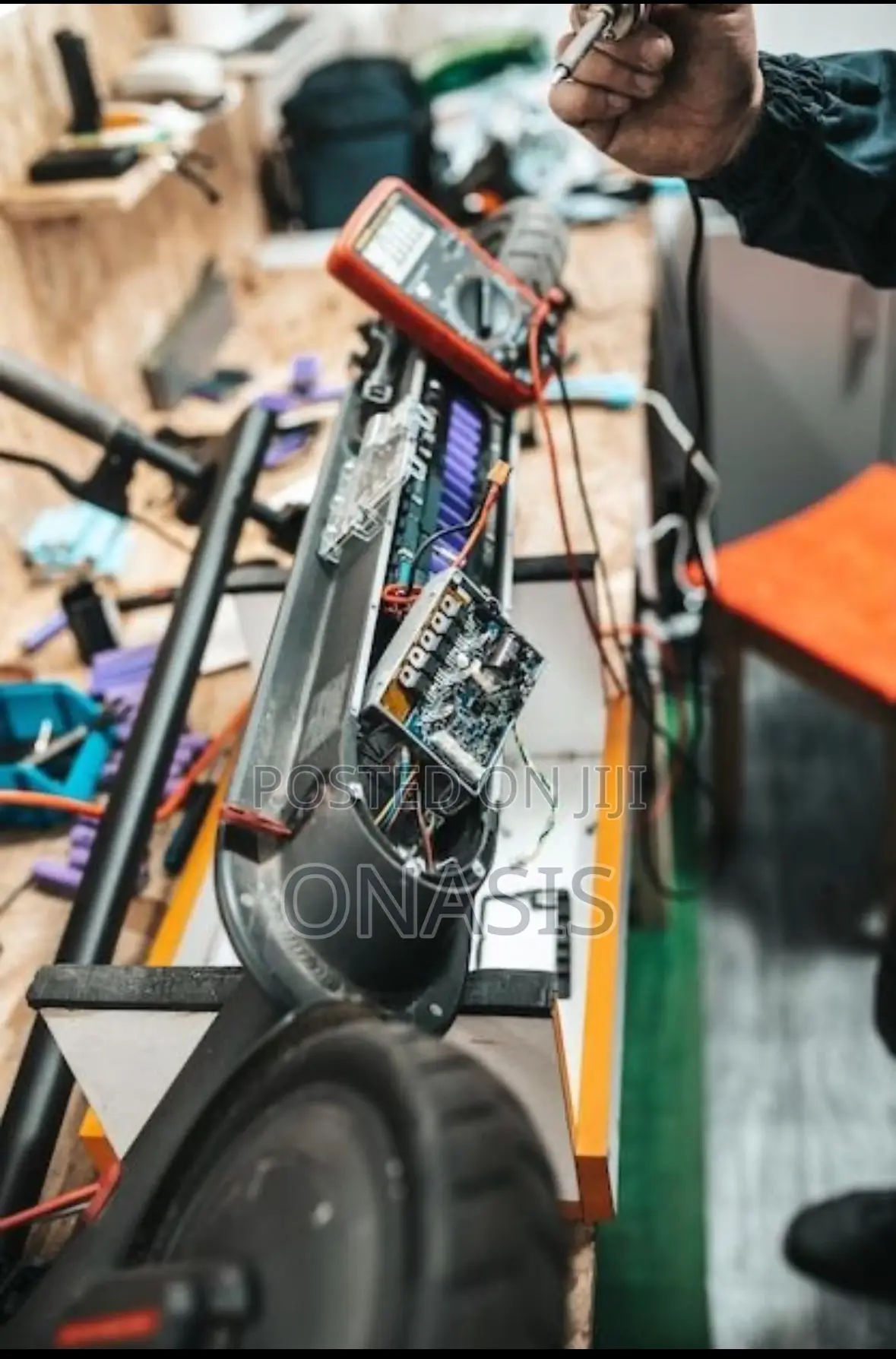 Electric Scooters and E-Bikes Repair Services.