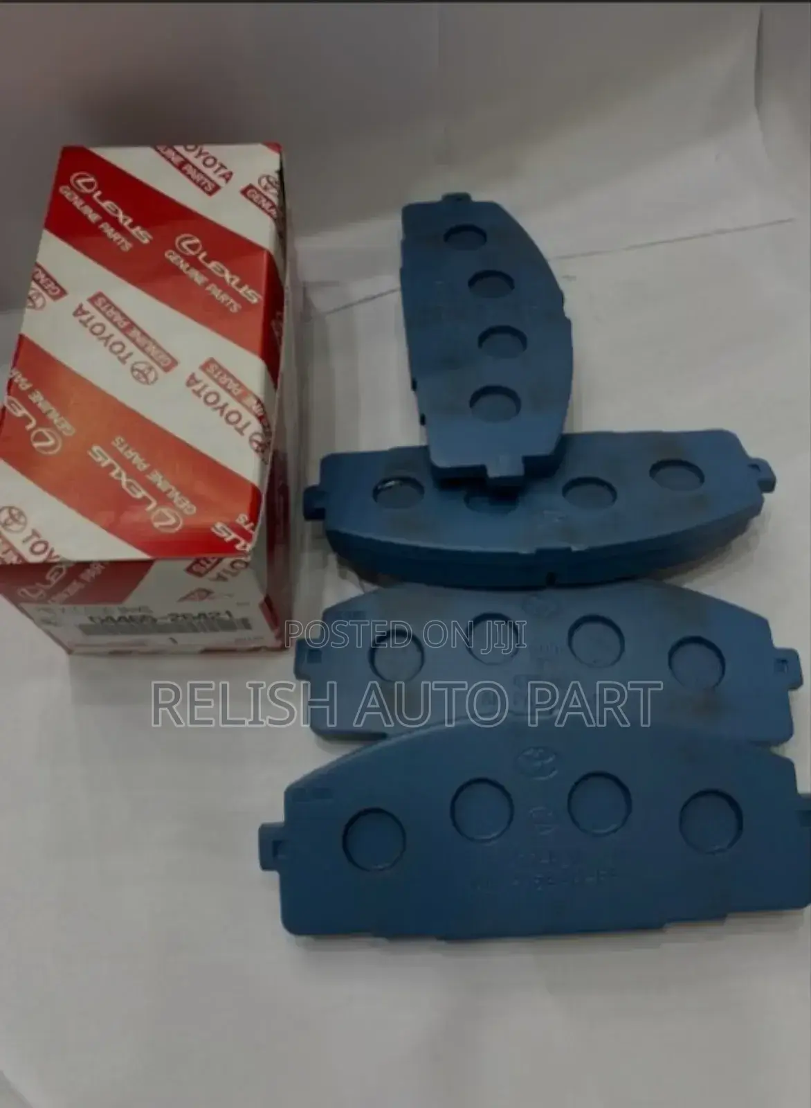 Original Brake Pads for Toyota Hiace, Hilux, Prado and Land Cruiser.