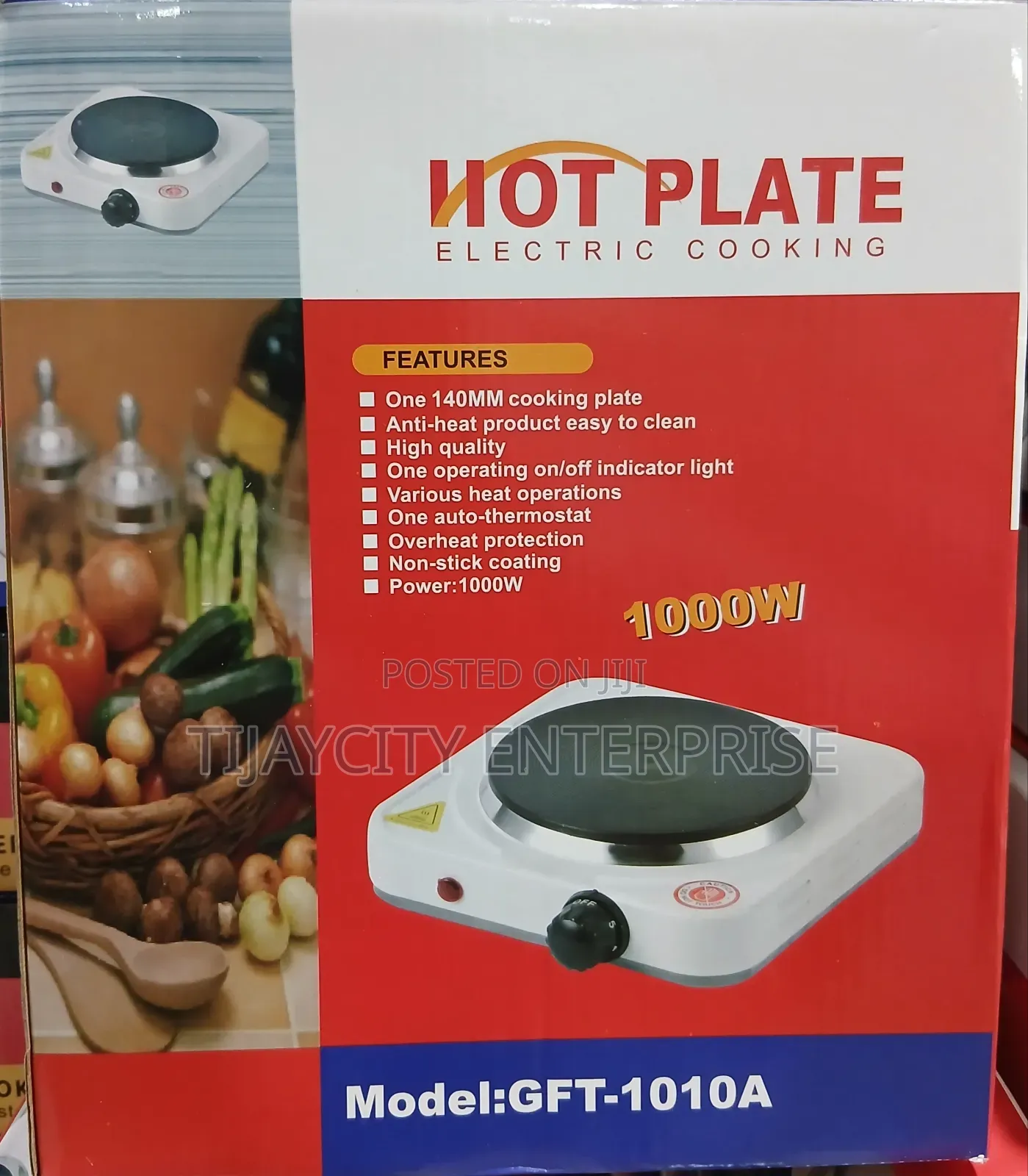 Single Burner Electric Plate