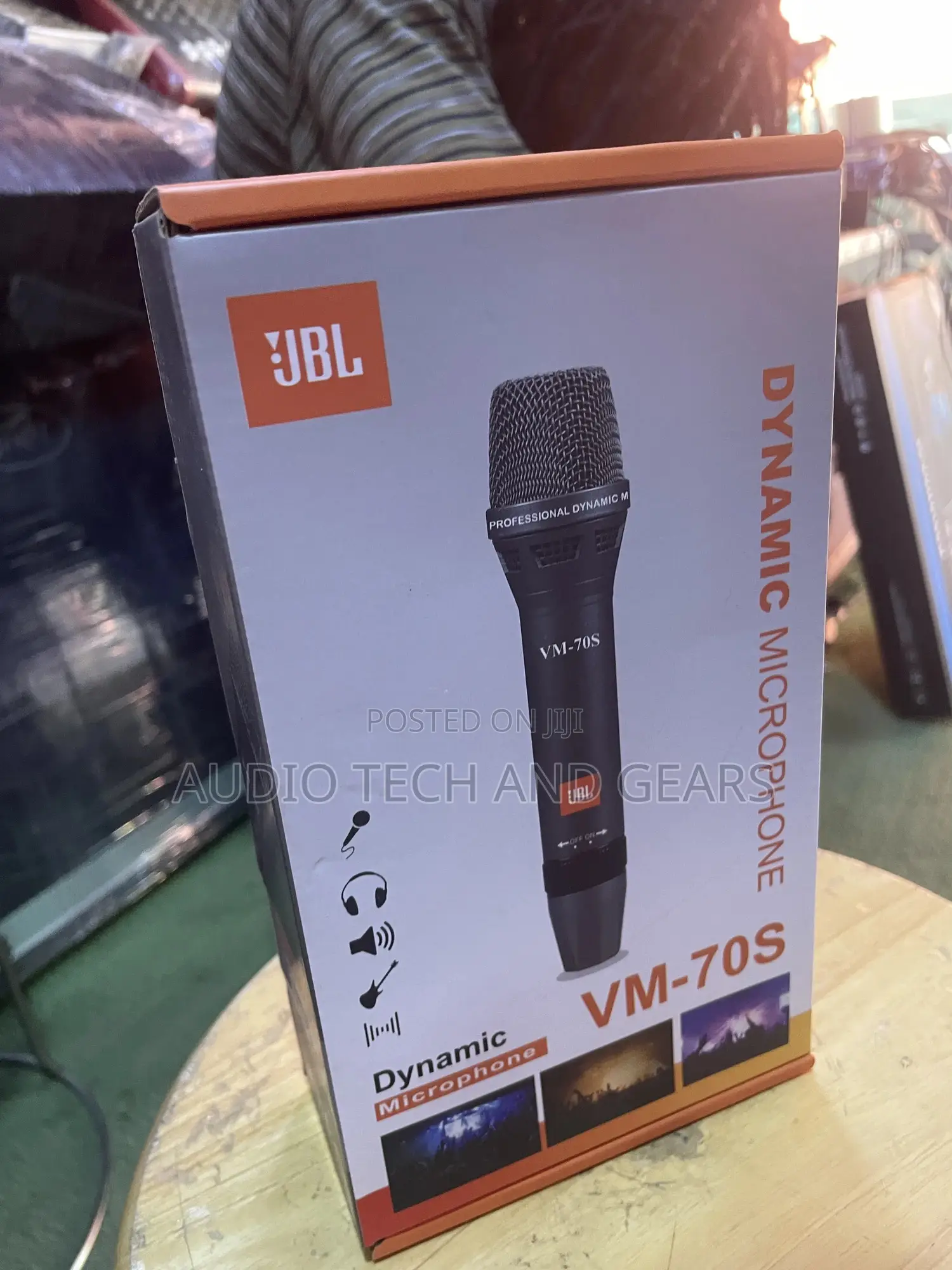JBL Vm-70s Cord Microphone