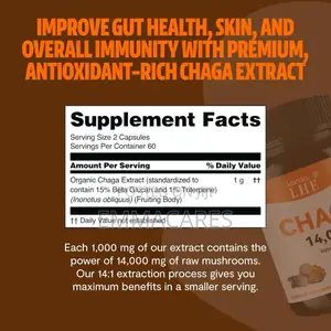 Chaga Mushroom Supplement