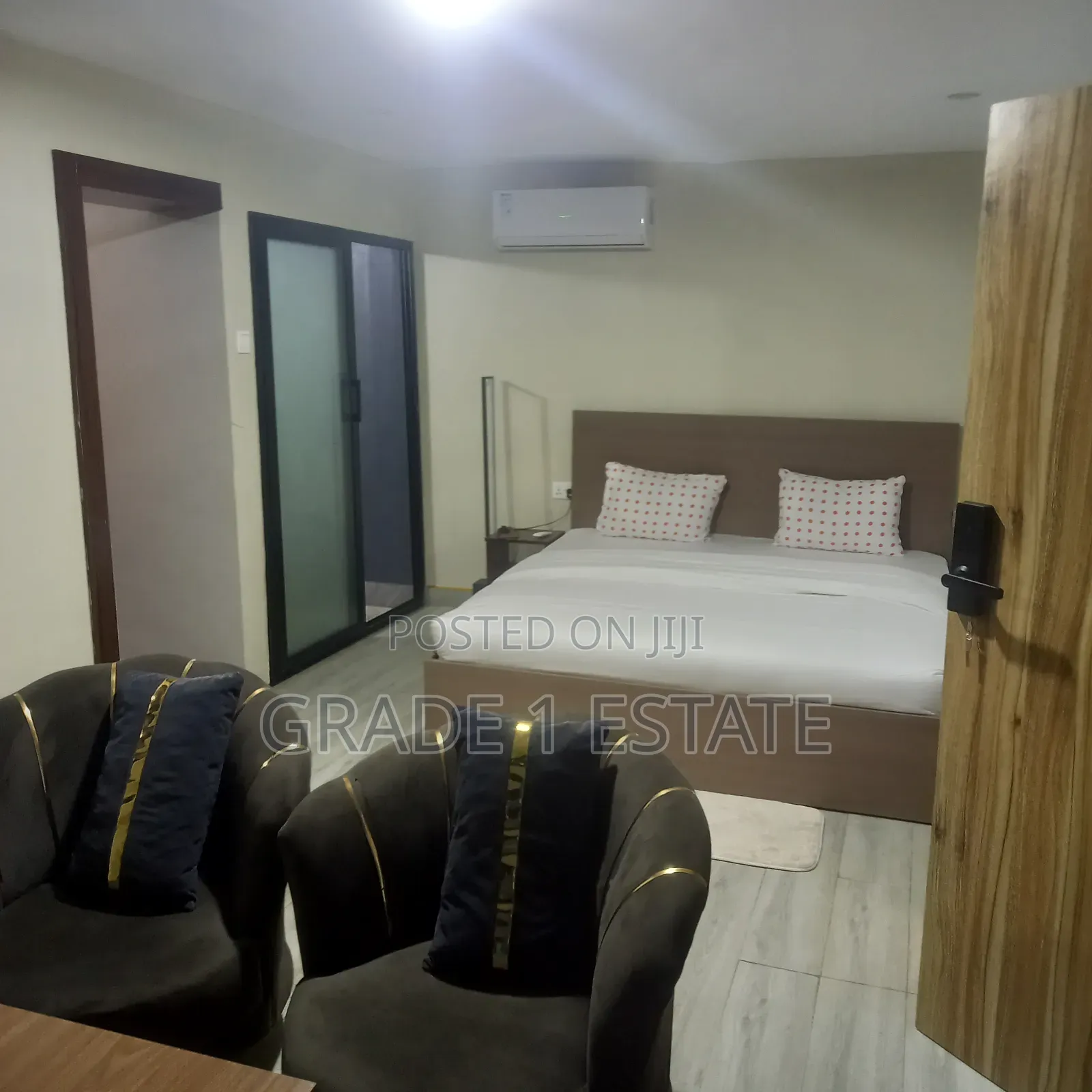 Furnished 1bdrm Apartment in Grade 1 Estate, Kumasi Metropolitan