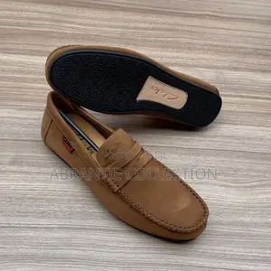 New Men’S Clarks Suede Loafers