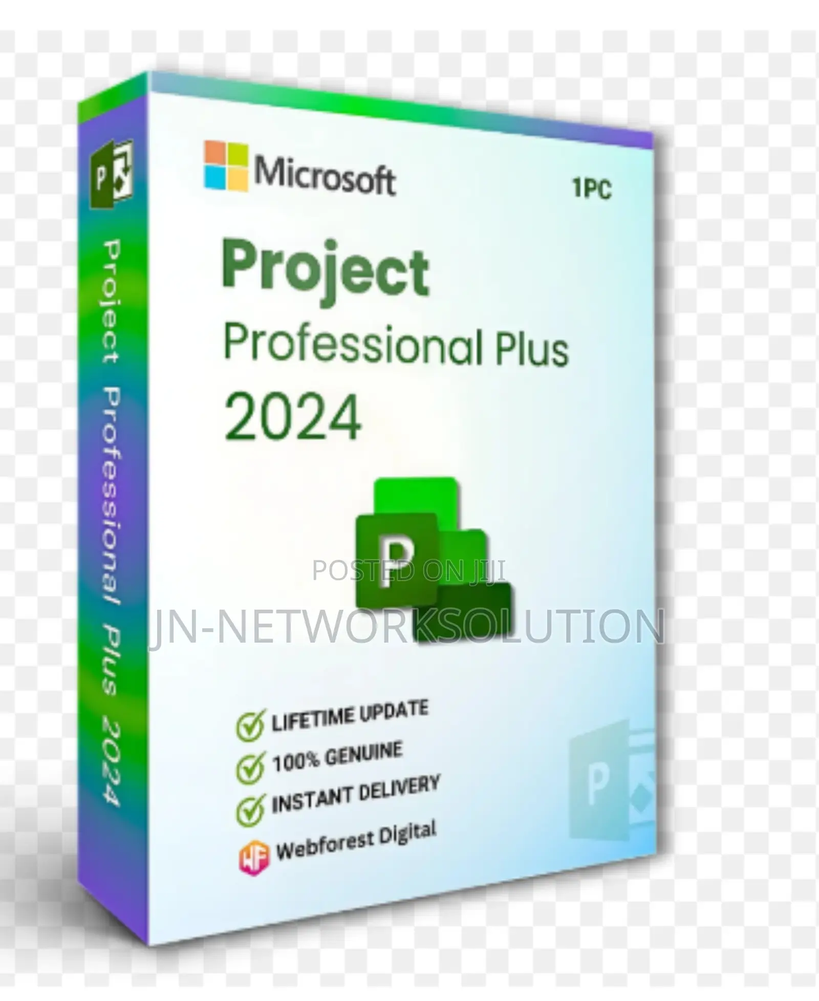 Project 2024 Professional Original License Bind Key for 1pc.