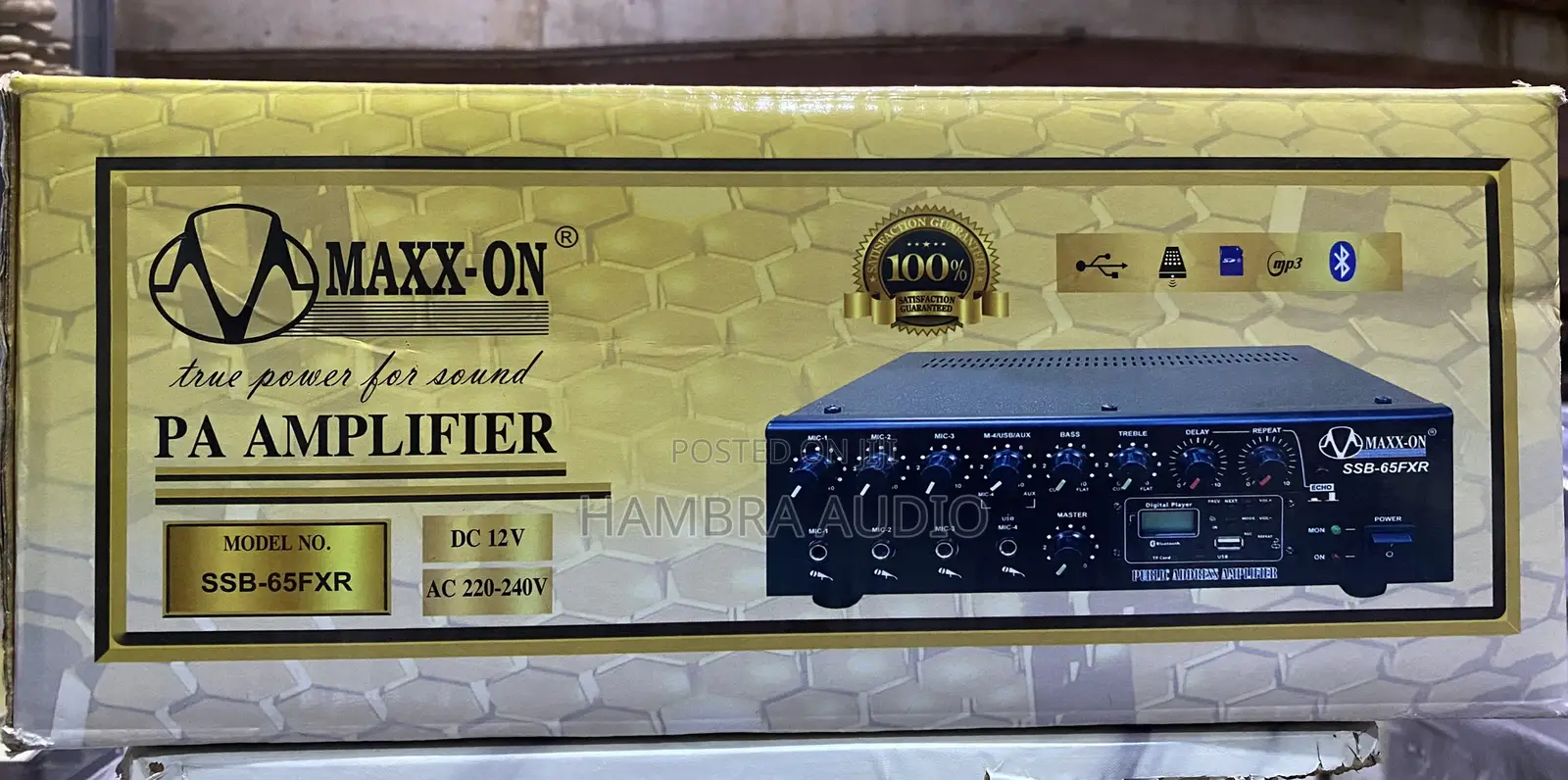 Maxxon Pa Amplifier 65w