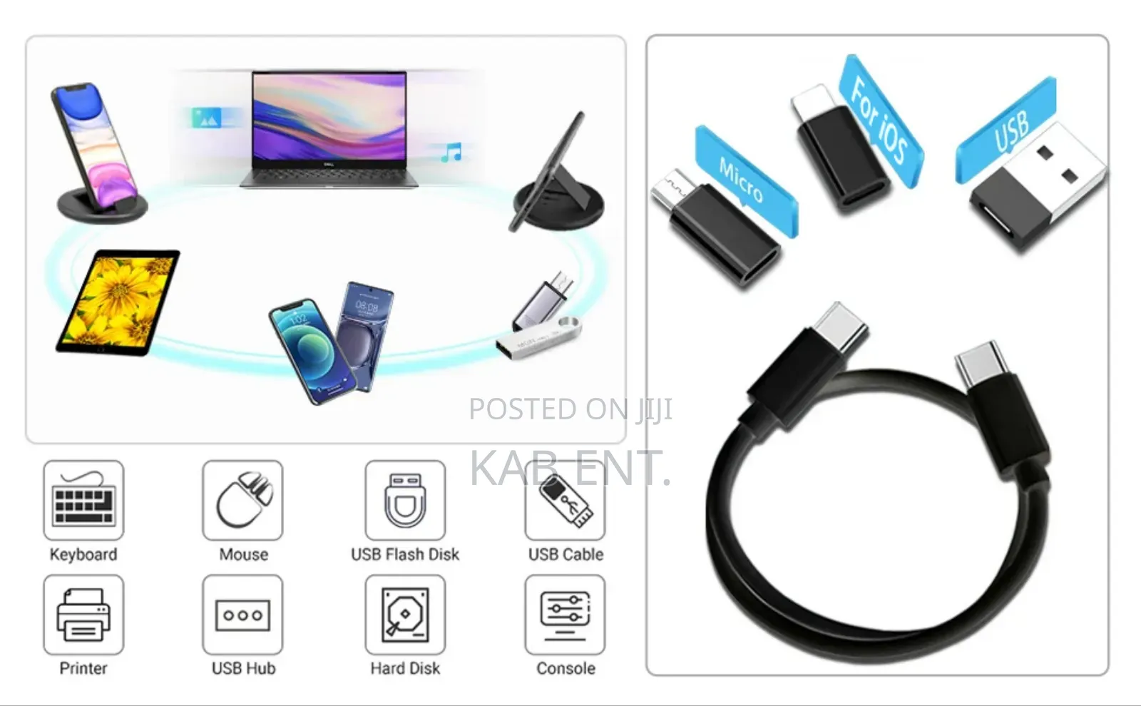 60w Multifunctional Data Cable Set