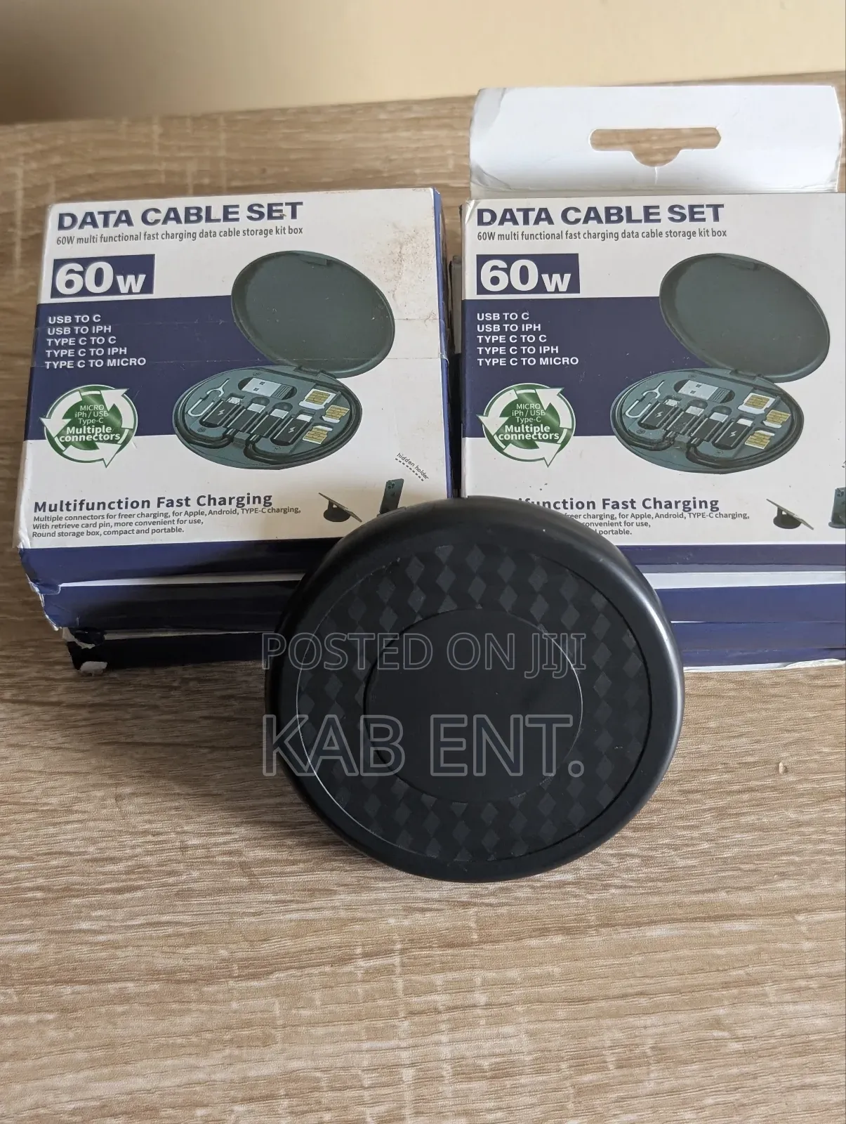 60w Multifunctional Data Cable Set