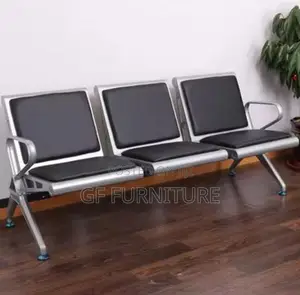 Three-Seater Airport or Public Area Waiting Bench