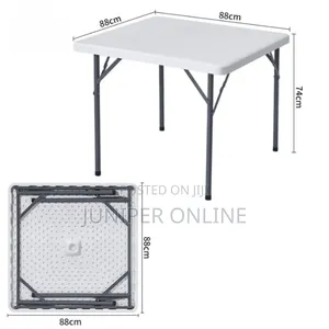 Foldable Table White Perms