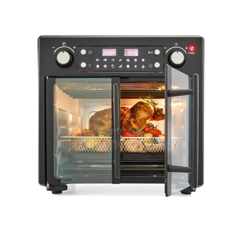 Anko 23litre French Door Air Fryer Oven › 14 Pre-Set Cooking Function