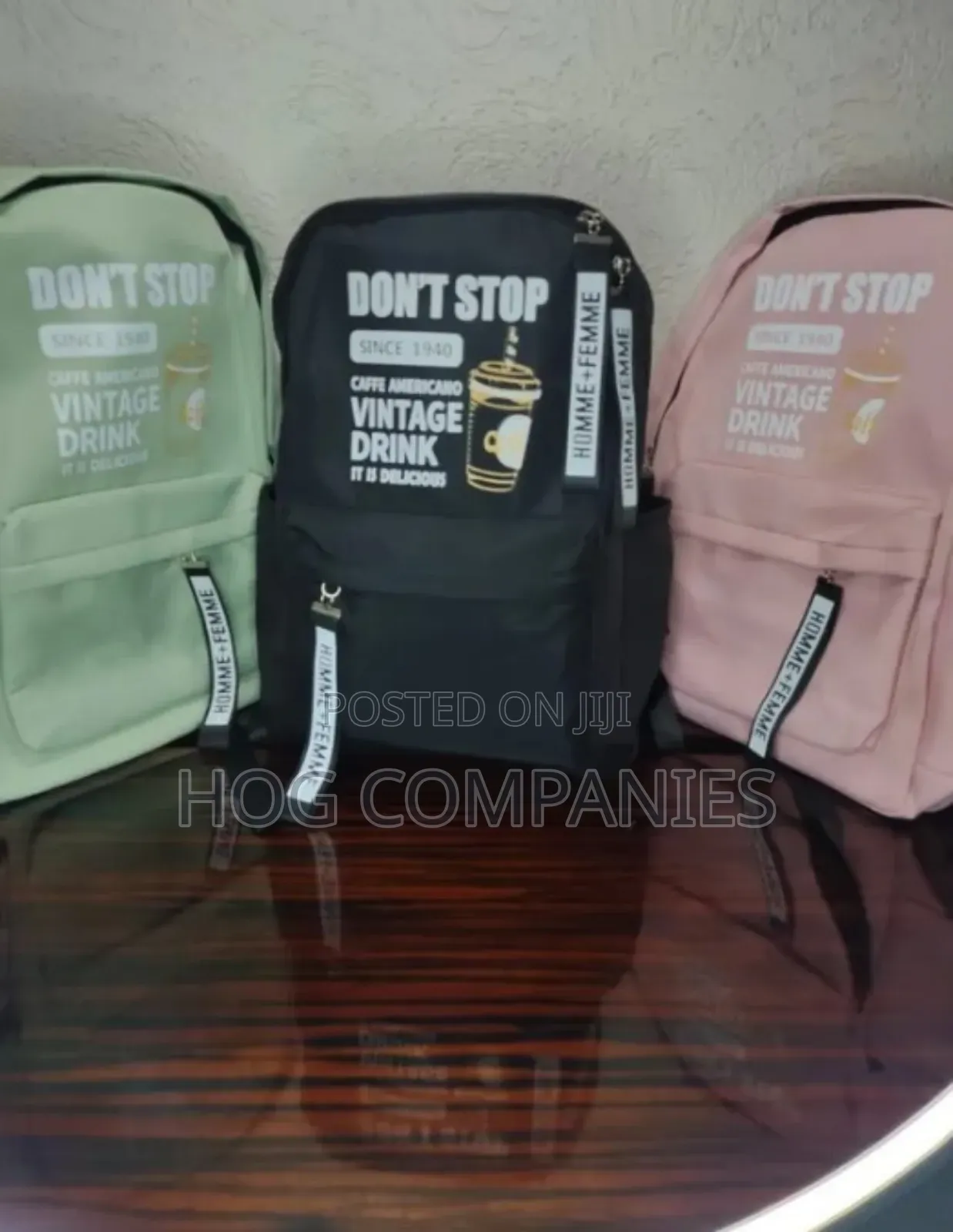 Don't Stop Lightweight School Rain Backpack