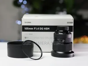 Sigma 105mm F1.4 Art Lens // Nikon F Mount // 6-months Warranty