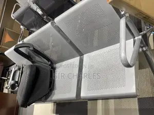 Thick 3 in 1 Metallic Waiting Chair