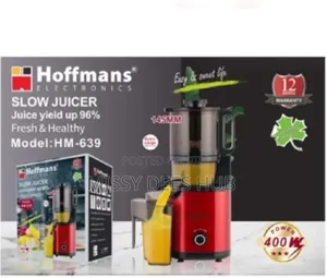 Hoffmans Wide-mouthed Slow Juicer