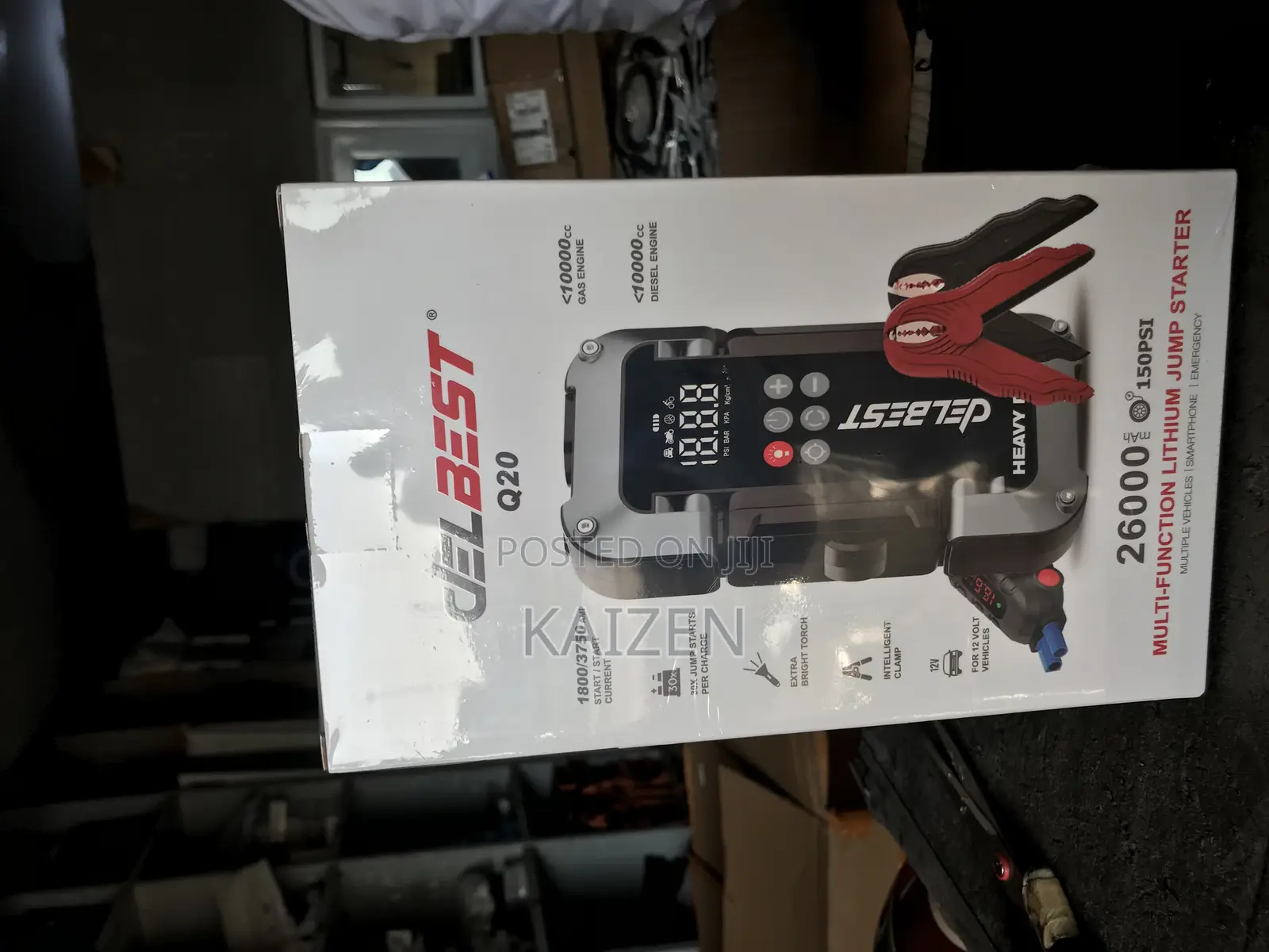 Jumpstarter With Pump Inflator