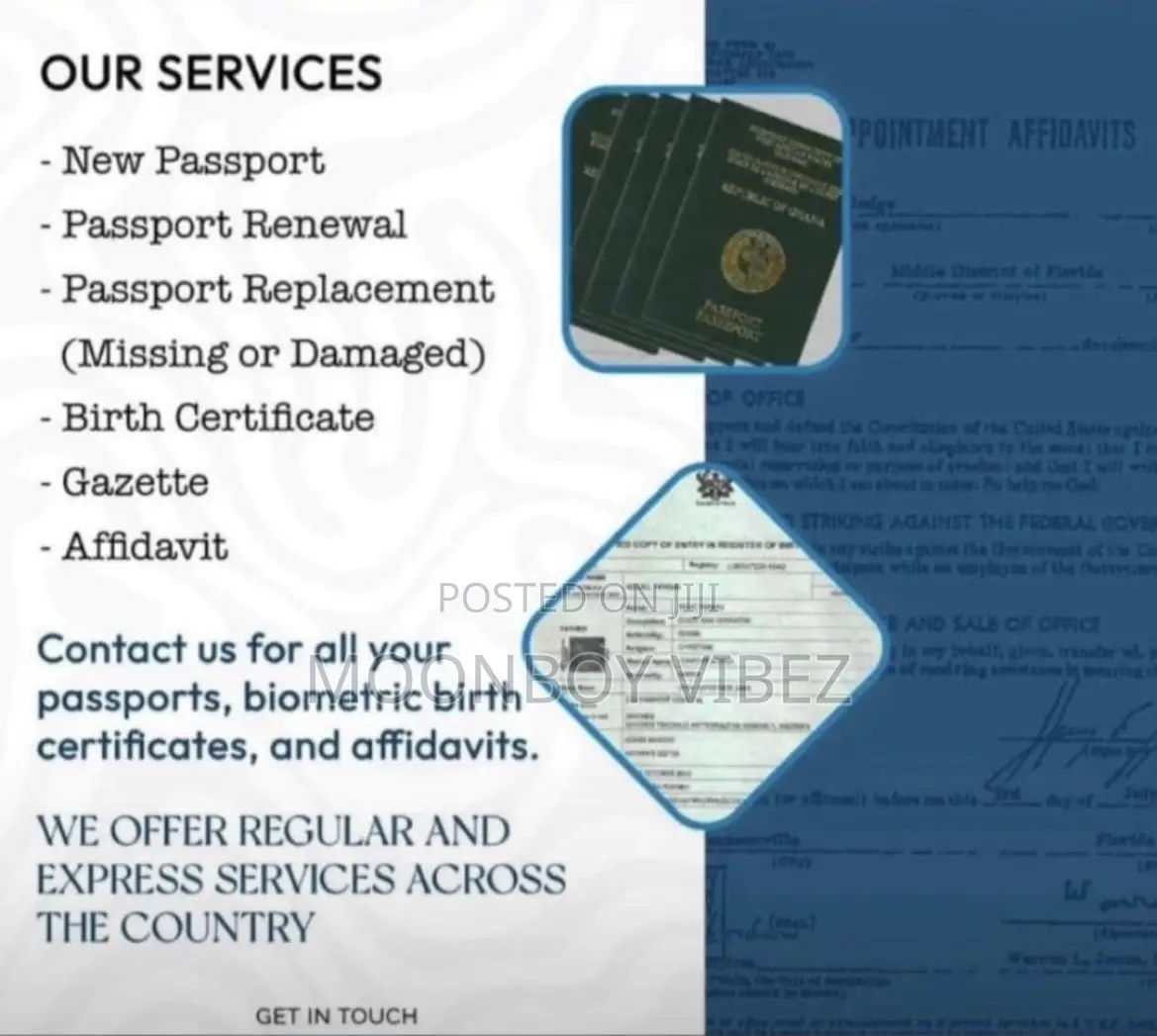 Affidavit, Gazette Etc