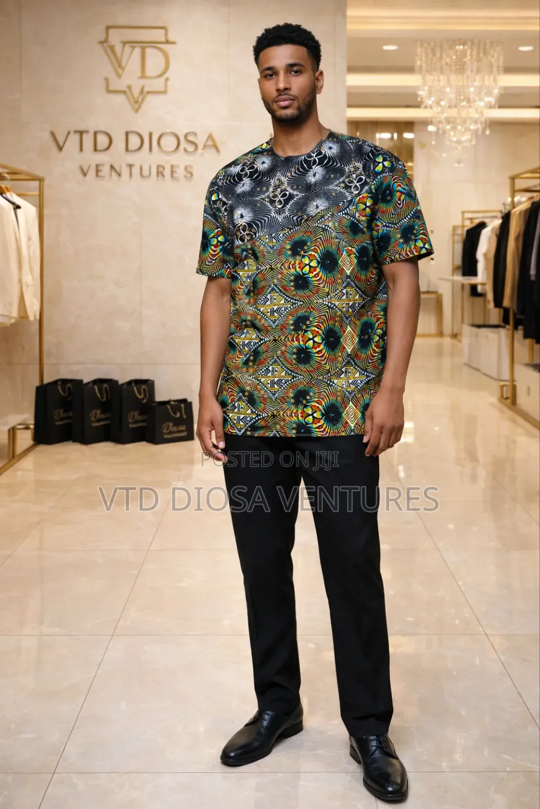 Stylish African Print Shirts for Men