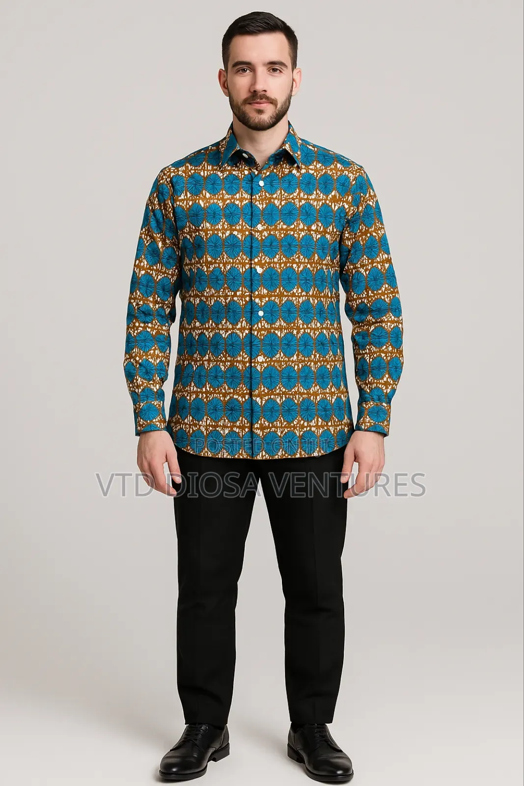 Stylish African Print Shirts for Men