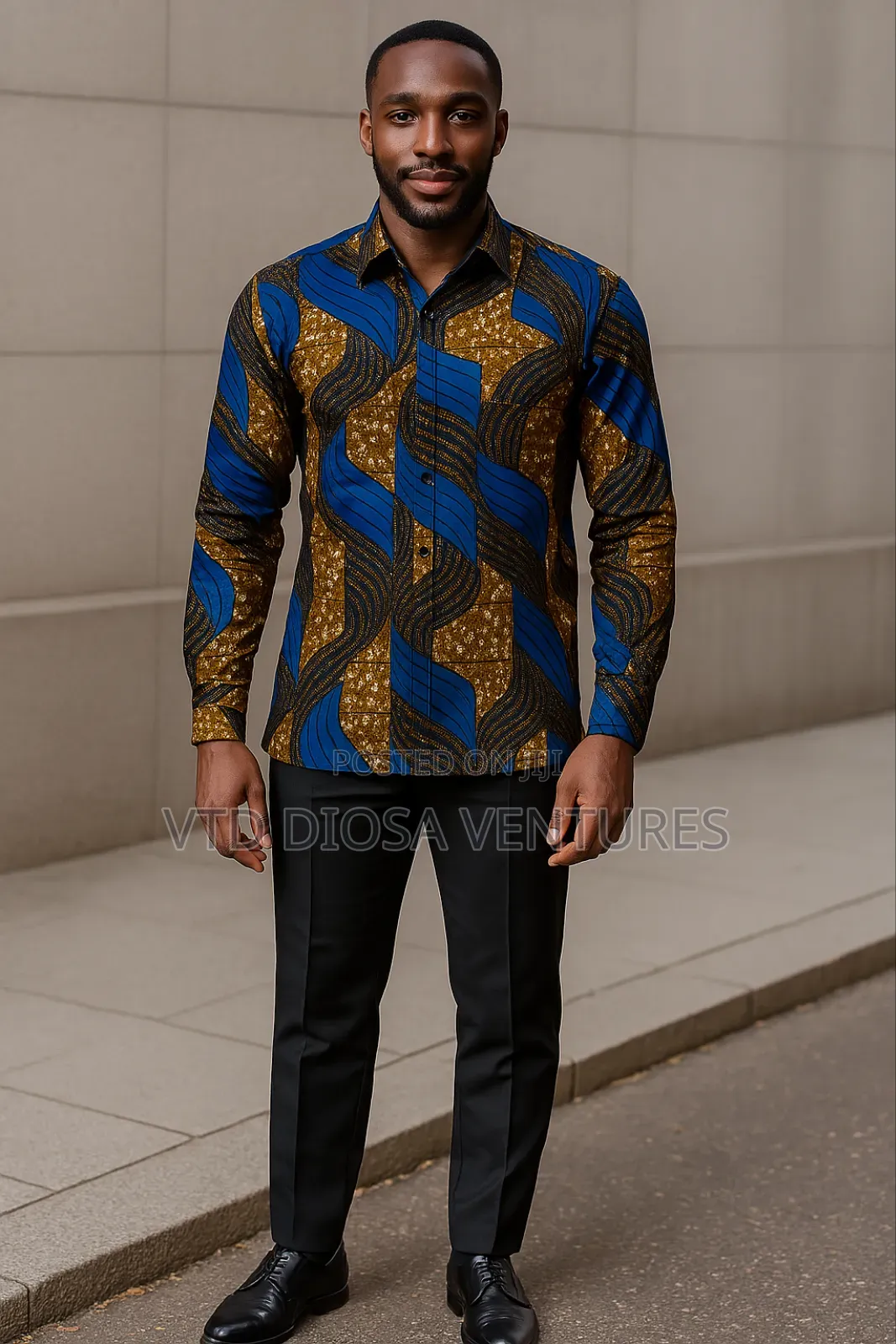 Stylish African Print Shirts for Men