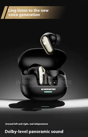 Monster Mqt52 TWS Wireless Bluetooth Noise Canceling Earbuds