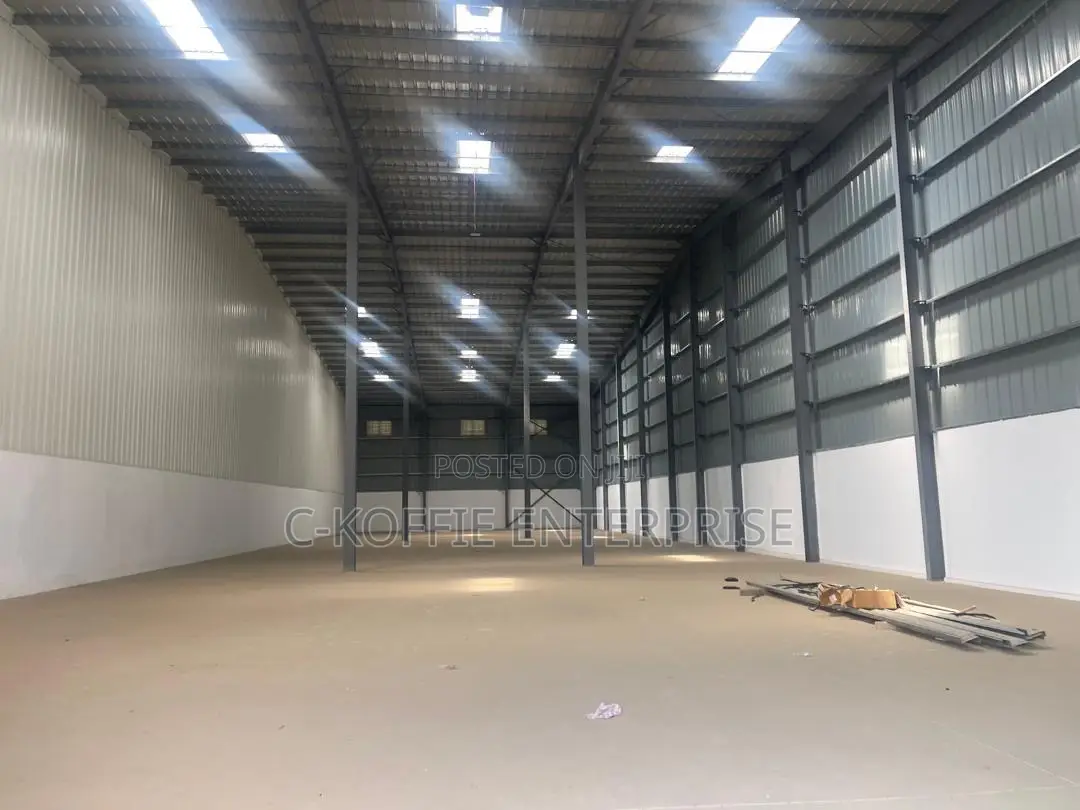 750 SQM Warehouse at Tema Valco Roundabout for Rent