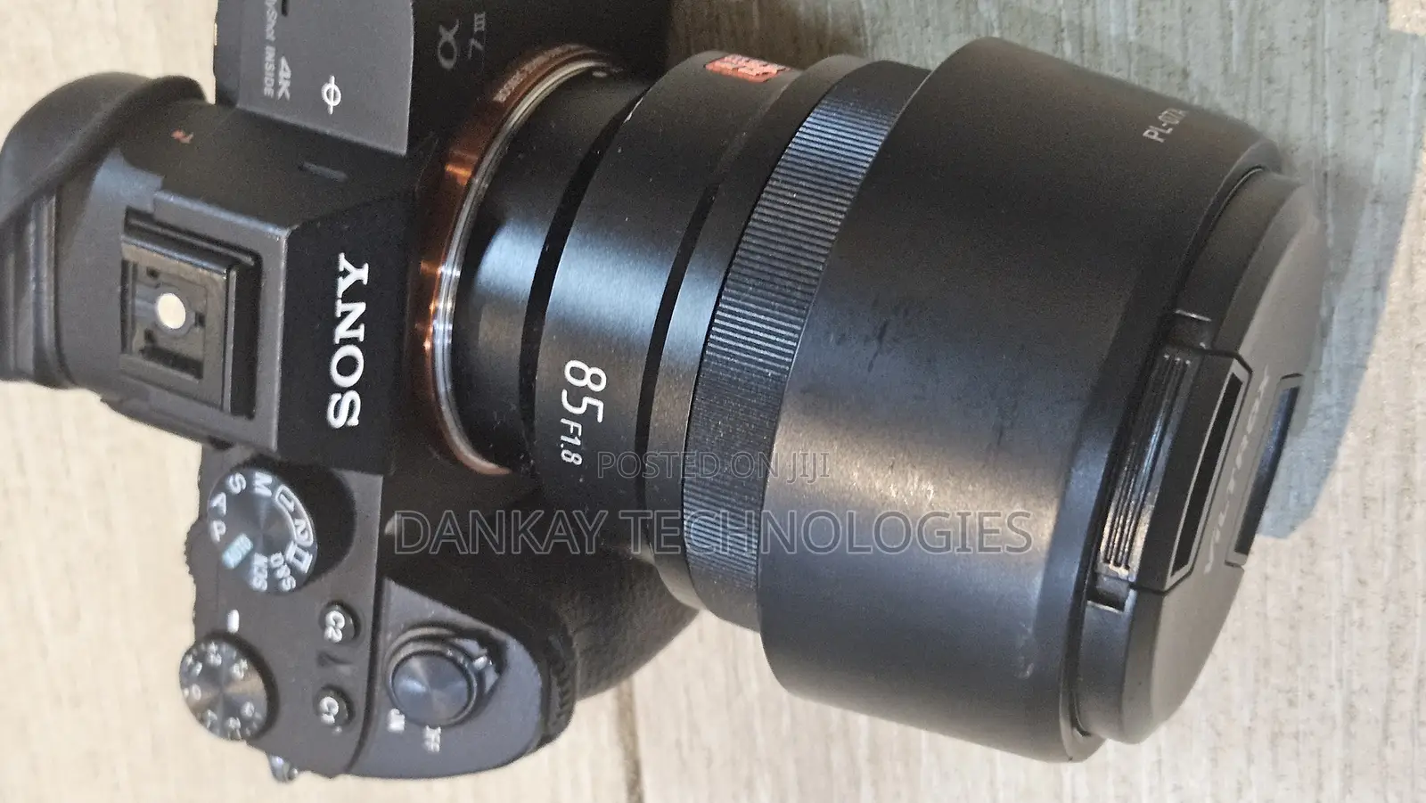 Sony A7iii Camera With 85mm F1.8 Lens