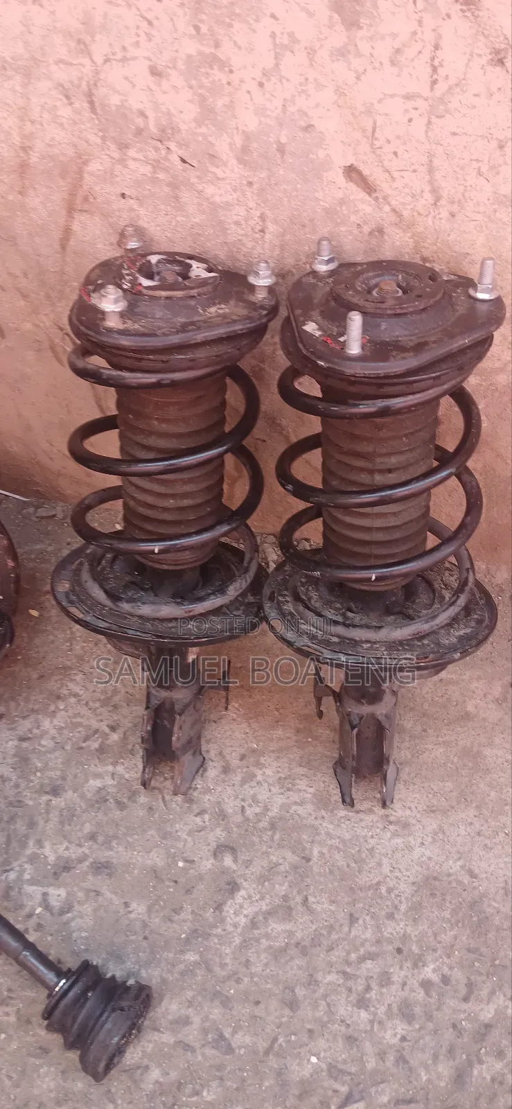 Toyota Corolla South Africa Type 2010 To2016 Front Shocks
