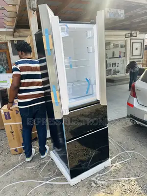 Call and Order for Pearl Pf-441mdbg-1a Three Doors Pearl Fridge Black