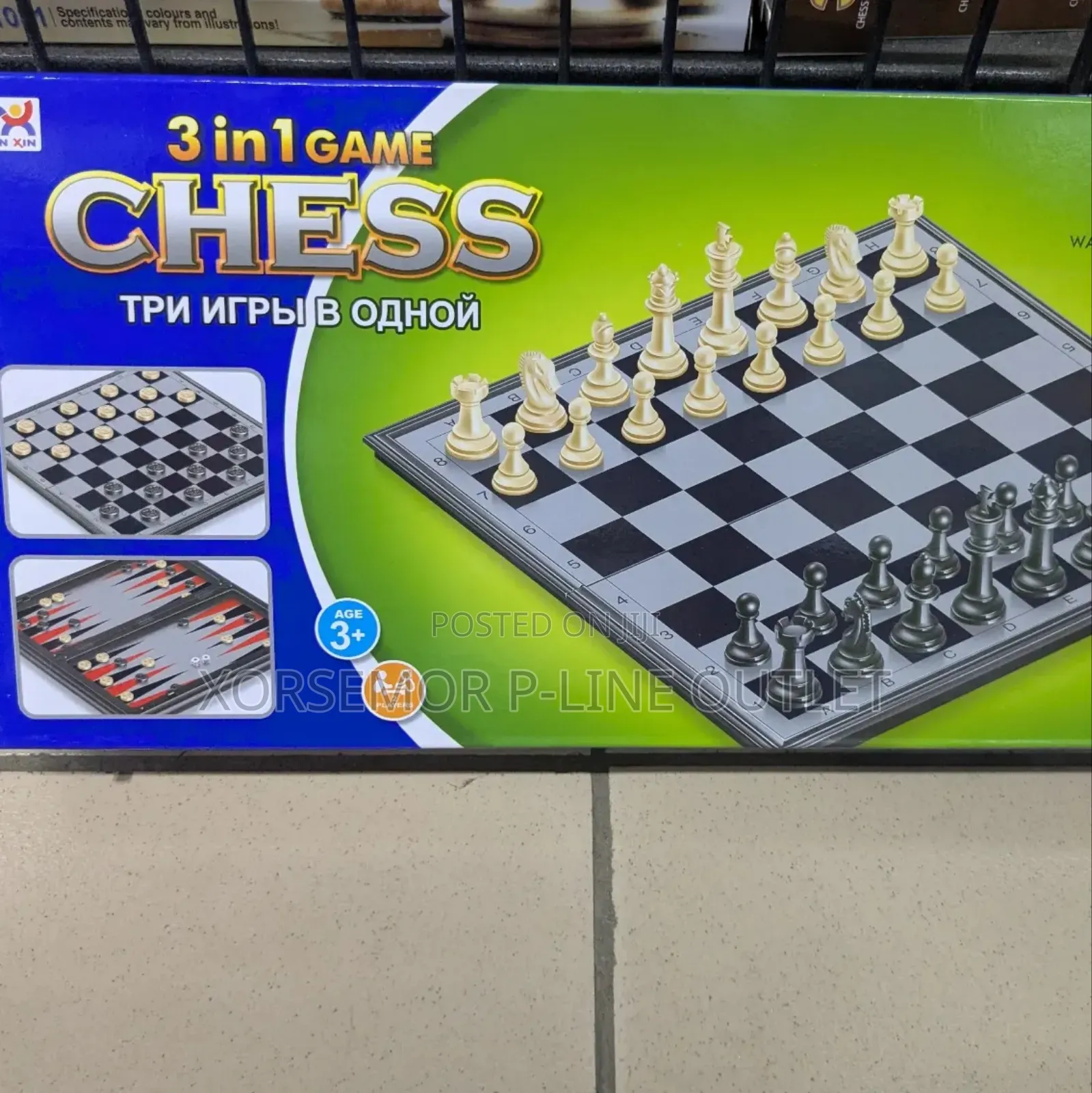 Checker Chess  Foldable Game